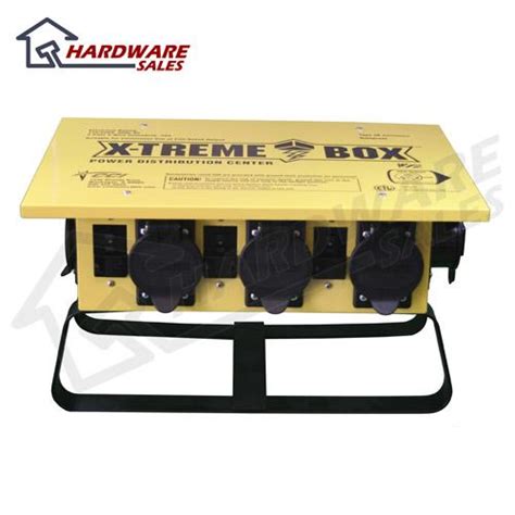 coleman 50 amp portable power distribution spider box|Coleman Cable 01960 Spider Power Distribution Box .